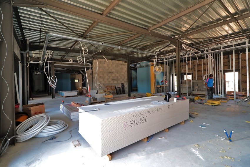 Suivi de chantier Clinique de l'Albanais (du 16 avril au 6 mai 2018)